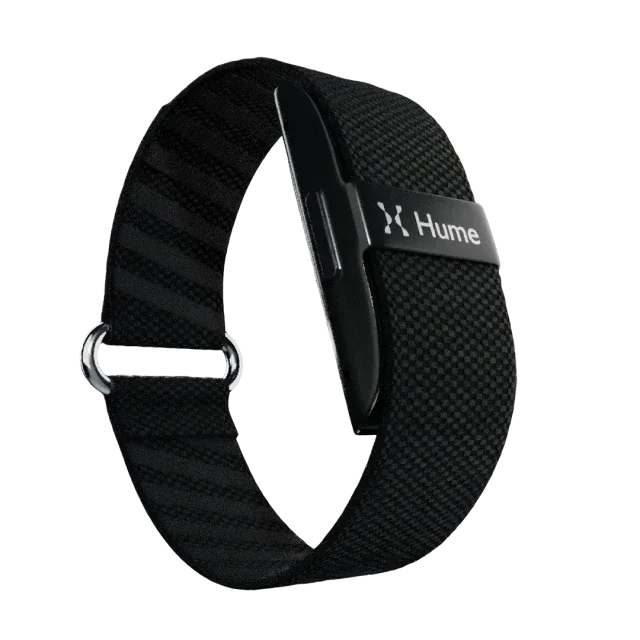 Hume Band 2.0 screenless health tracker with woven strap