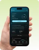 HumeCare+ program app on a phone